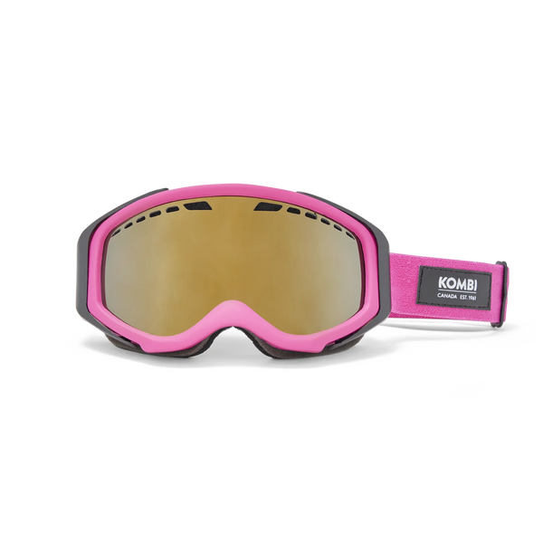 Kombi Fastlane Smoke Gold Optik Goggles - Junior 6-12 🇨🇦