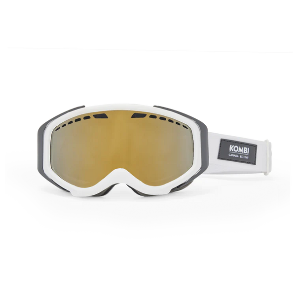Kombi Fastlane Smoke Gold Optik Goggles - Junior 6-12 🇨🇦