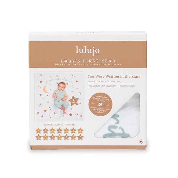 Lulujo Milestone Blankets
