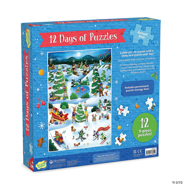 Peaceable Kingdom 12 Days of Puzzles Advent Calendar