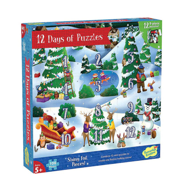 Peaceable Kingdom 12 Days of Puzzles Advent Calendar