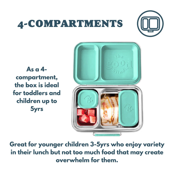 The Good Kiind - The Snacker Leak-Resistant Bento Box + Snack Containers