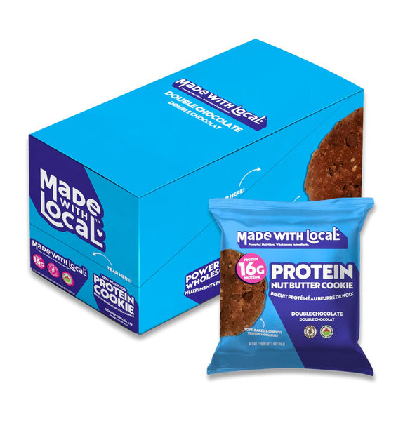 Made with Local Protein Cookies - Case of 12 🇨🇦