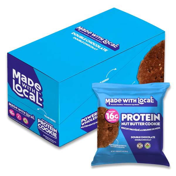 Made with Local Protein Cookies - Case of 12 🇨🇦