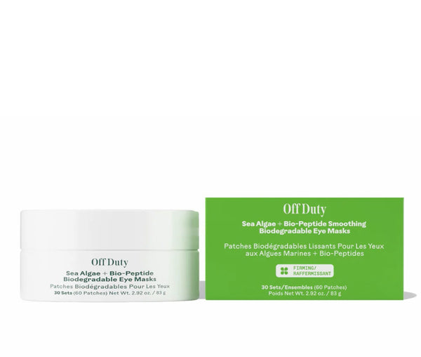 Three Ships Off Duty Smoothing Biodegradable Eye Masks - FIRMING 🇨🇦