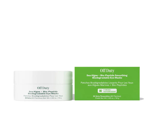 Three Ships Off Duty Smoothing Biodegradable Eye Masks - FIRMING 🇨🇦