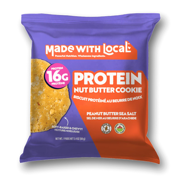 Made with Local Protein Cookies - Case of 12 🇨🇦