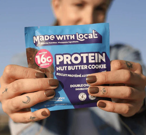 Made with Local Protein Cookies - Case of 12 🇨🇦