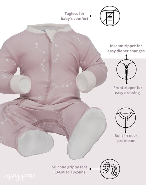 ZippyJamz Organic Cotton and Bamboo Sleepers 🇨🇦