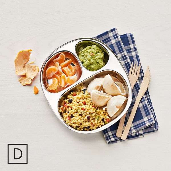 Dalcini Stainless Steel Camping Meal Trays - Singles