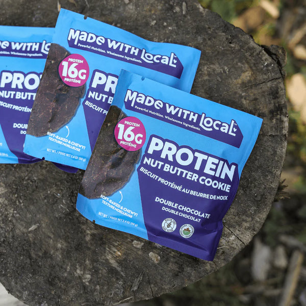 Made with Local Protein Cookies - Case of 12 🇨🇦