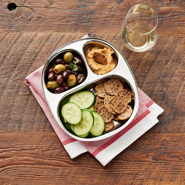 Dalcini Stainless Steel Camping Meal Trays - Singles