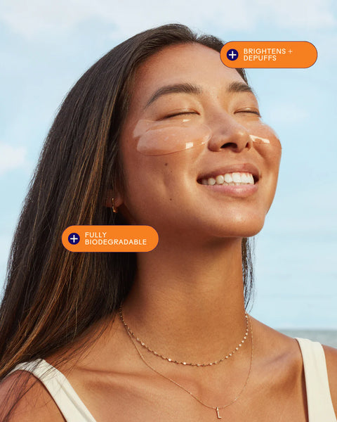 Three Ships Brighter Days Biodegradable Eye Masks - BRIGHTENING 🇨🇦