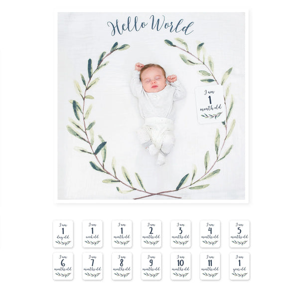 Lulujo Milestone Blankets
