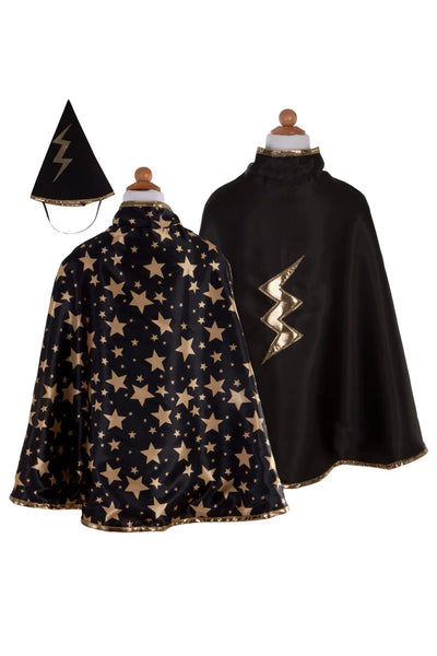Great Pretenders Reversible Wizard Cape and Hat