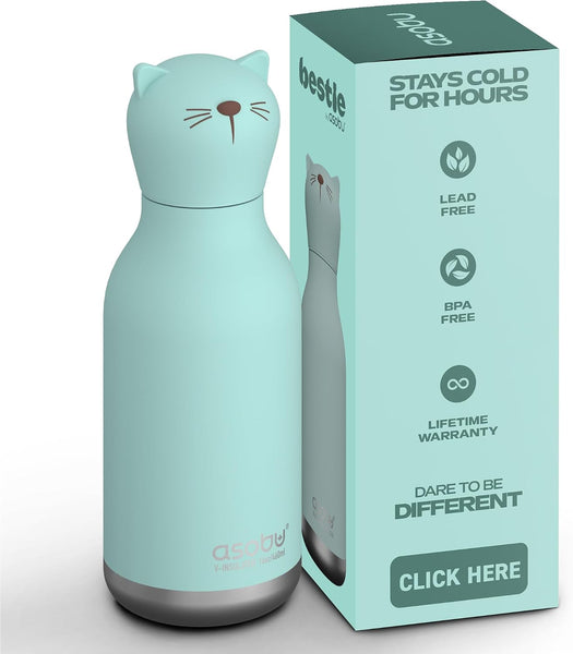 Asobu Bestie 16oz Insulated Stainless Steel Water Bottle 🇨🇦