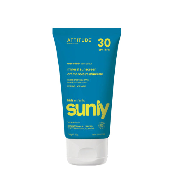 Attitude Sunly Mineral Sunscreen Lotion SPF30 🇨🇦