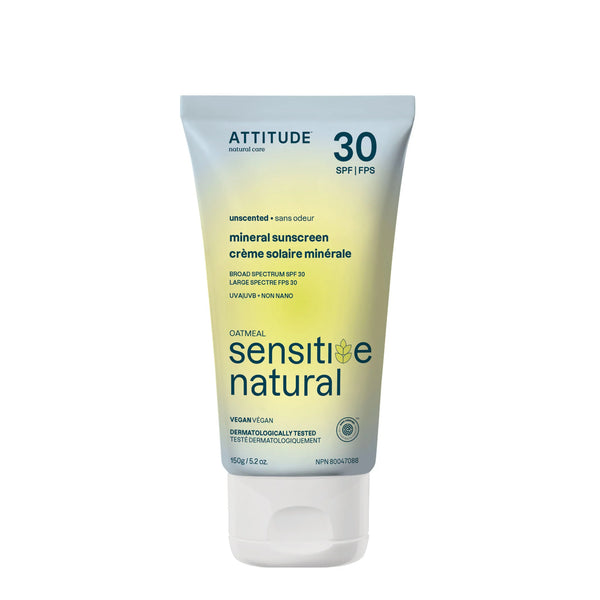 Attitude Sunly Mineral Sunscreen Lotion SPF30 🇨🇦