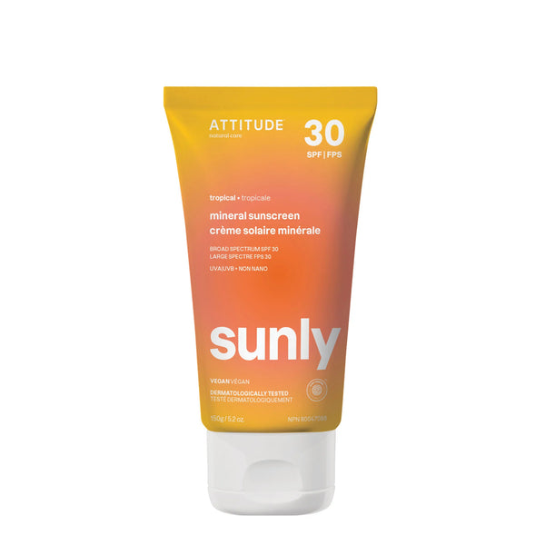 Attitude Sunly Mineral Sunscreen Lotion SPF30 🇨🇦