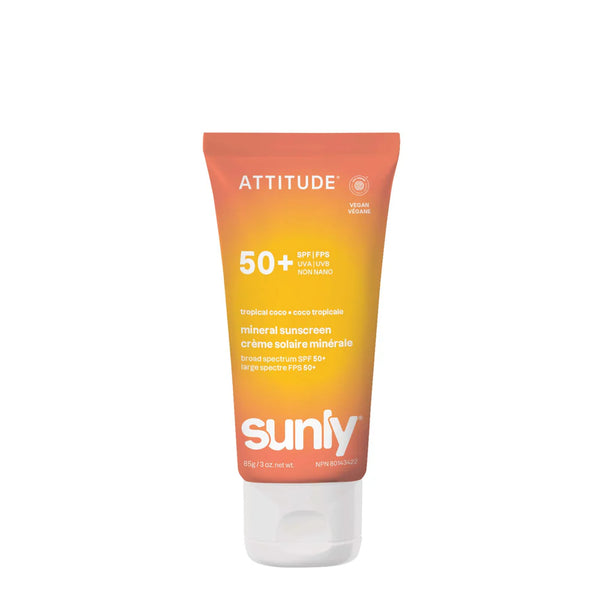 Attitude Sunly Mineral Sunscreen Lotion SPF50 🇨🇦