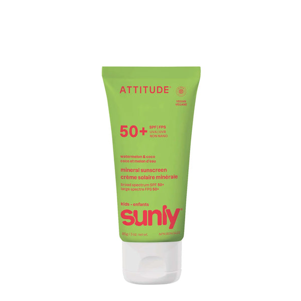 Attitude Sunly Mineral Sunscreen Lotion SPF50 🇨🇦
