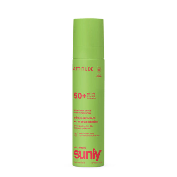 Attitude Sunly Mineral Sunscreen Spray SPF50 🇨🇦