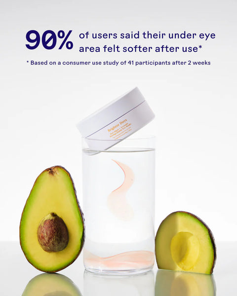 Three Ships Brighter Days Biodegradable Eye Masks - BRIGHTENING 🇨🇦