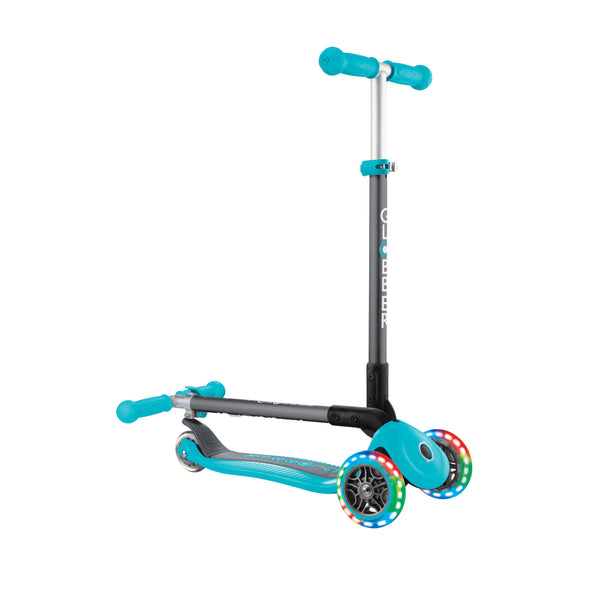 Globber Primo Foldable with Lights Scooter - 3 to 7 years