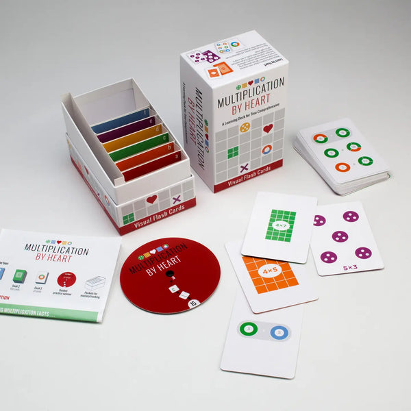 Math for Love - Multiplication by Heart Flash Cards