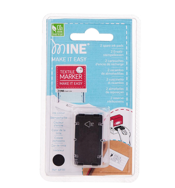 Minestamp Replacement Ink Pads - Set of 2
