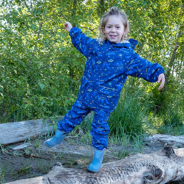 Jan & Jul Cozy-Dry Fleece Lined Rain Jacket (2 to 8 years) 🇨🇦