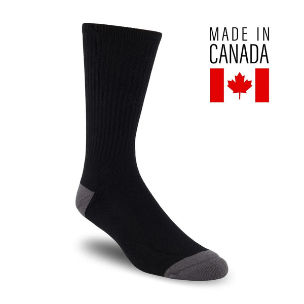 J.B. Fields Premium Athletic Bamboo Sport Crew Socks - 3-Pack