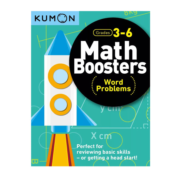 Kumon Math Boosters Workbooks Grades 1-6
