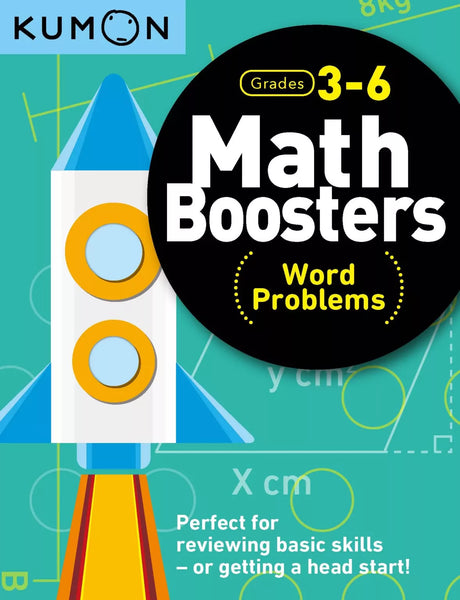 Kumon Math Boosters Workbooks Grades 1-8