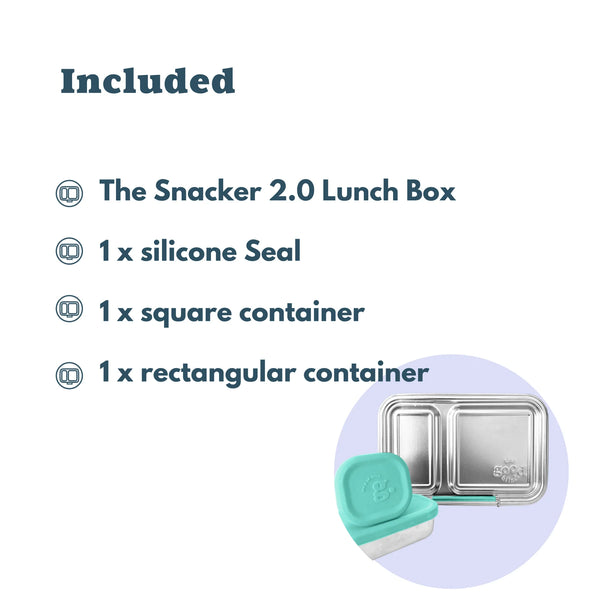 The Good Kiind - The Snacker Leak-Resistant Bento Box + Snack Containers