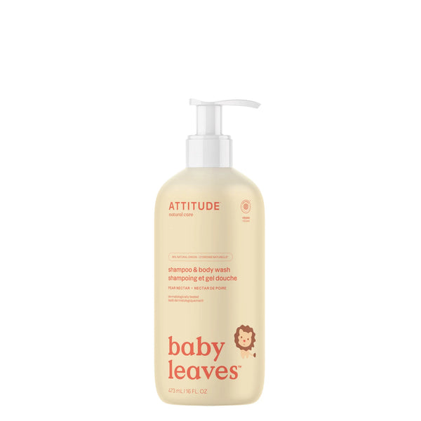 ATTITUDE 2-in-1 Baby Shampoo and Body Wash