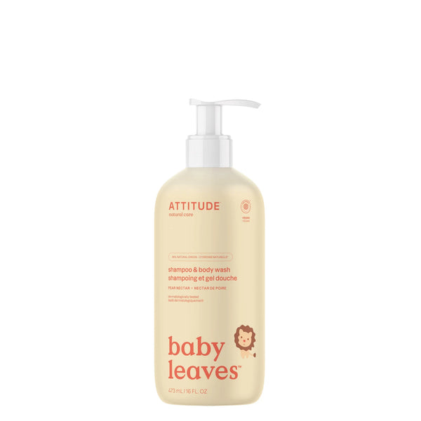 ATTITUDE 2-in-1 Baby Shampoo and Body Wash 🇨🇦