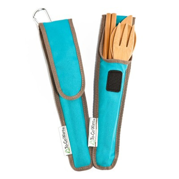 To Go Ware Bamboo Cutlery Sets - Kids & Adults