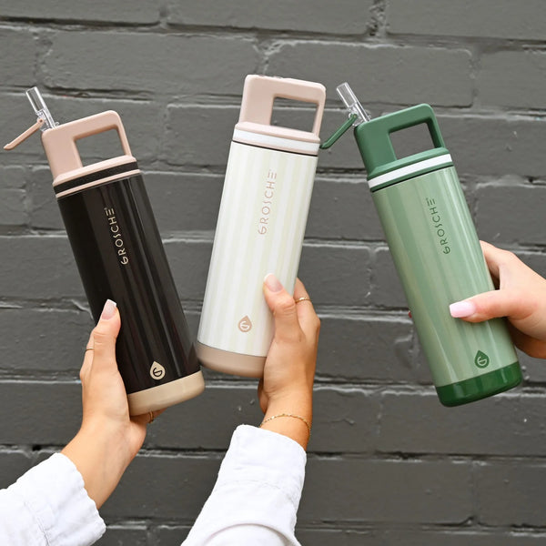 Grosche Alpine 20oz Insulated Flip 'N Sip Water Bottle 🇨🇦