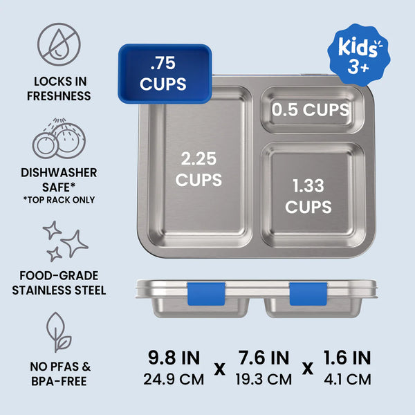 Bentgo Kids Stainless Steel Lunch Box - 2-Pack