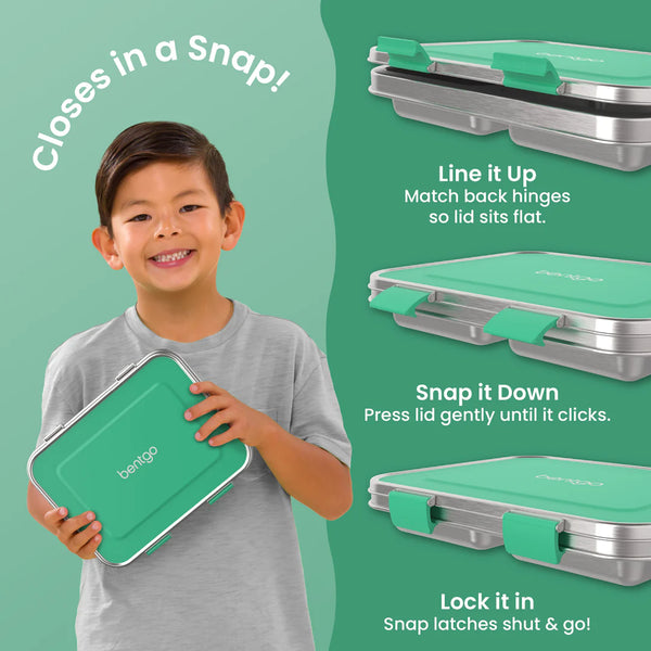 Bentgo Kids Stainless Steel Lunch Box - 2-Pack