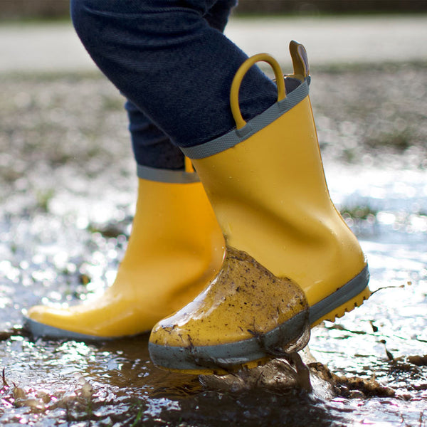 Jan & Jul Puddle-Dry Natural Rubber Rain Boots 🇨🇦