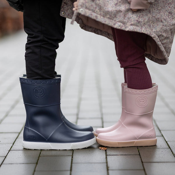 Boatilus Seals Rain Boots with Wool Lining