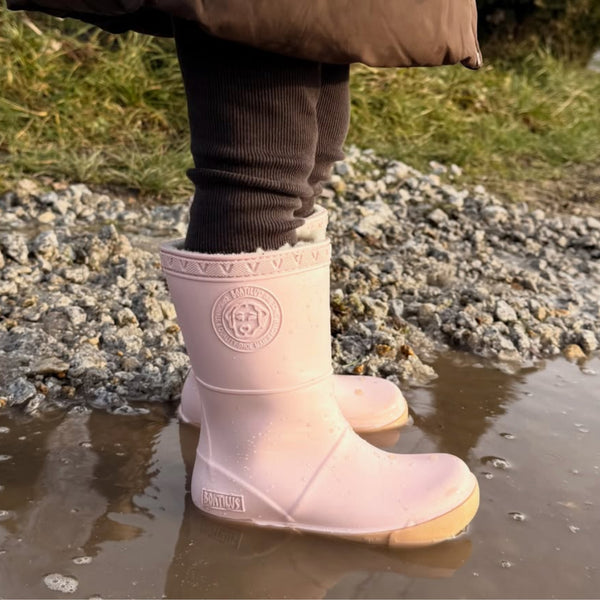 Boatilus Seals Rain Boots with Wool Lining