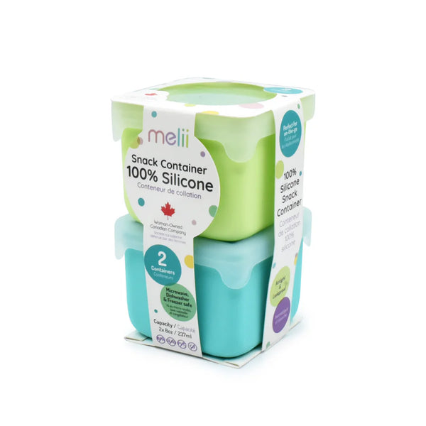 Melii Silicone Snack Box 2-Pack  🇨🇦
