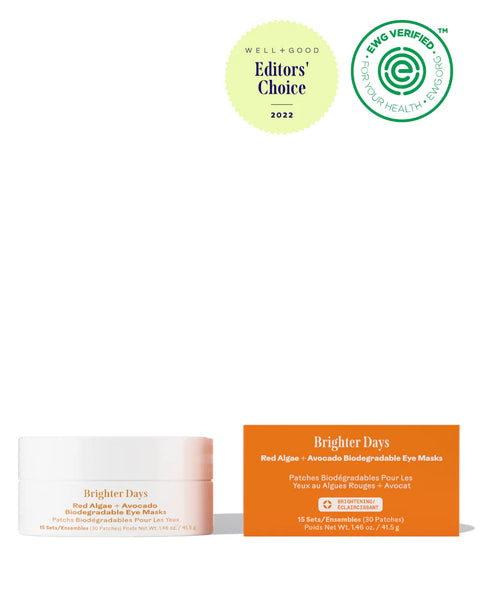 Three Ships Brighter Days Biodegradable Eye Masks - BRIGHTENING 🇨🇦