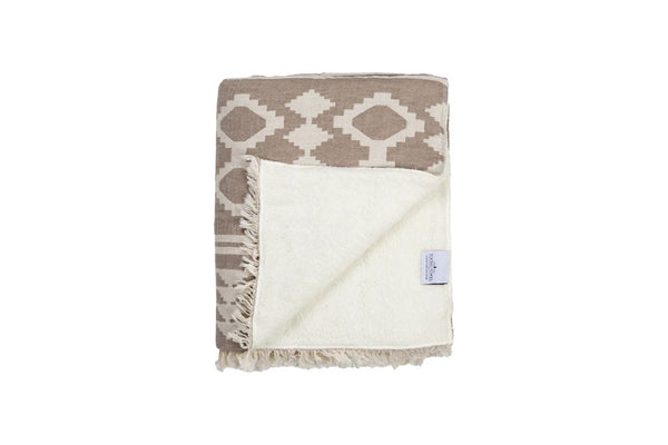 Tofino Towel Co. - The Coast Fleece Lined Throw 🇨🇦 (Blue)