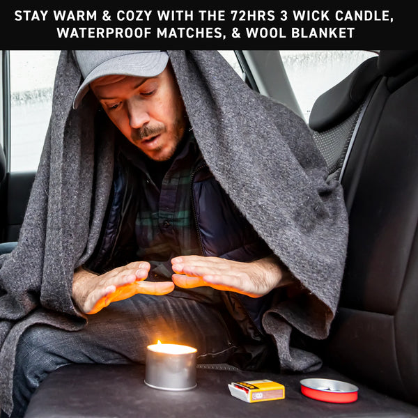 72HRS Deluxe Vehicle Emergency Kit 🇨🇦