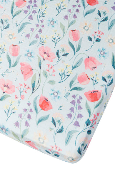 Loulou Lollipop Muslin Crib Sheet