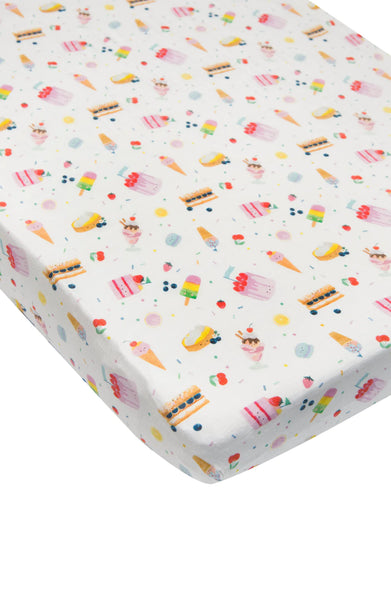Loulou Lollipop Muslin Crib Sheet